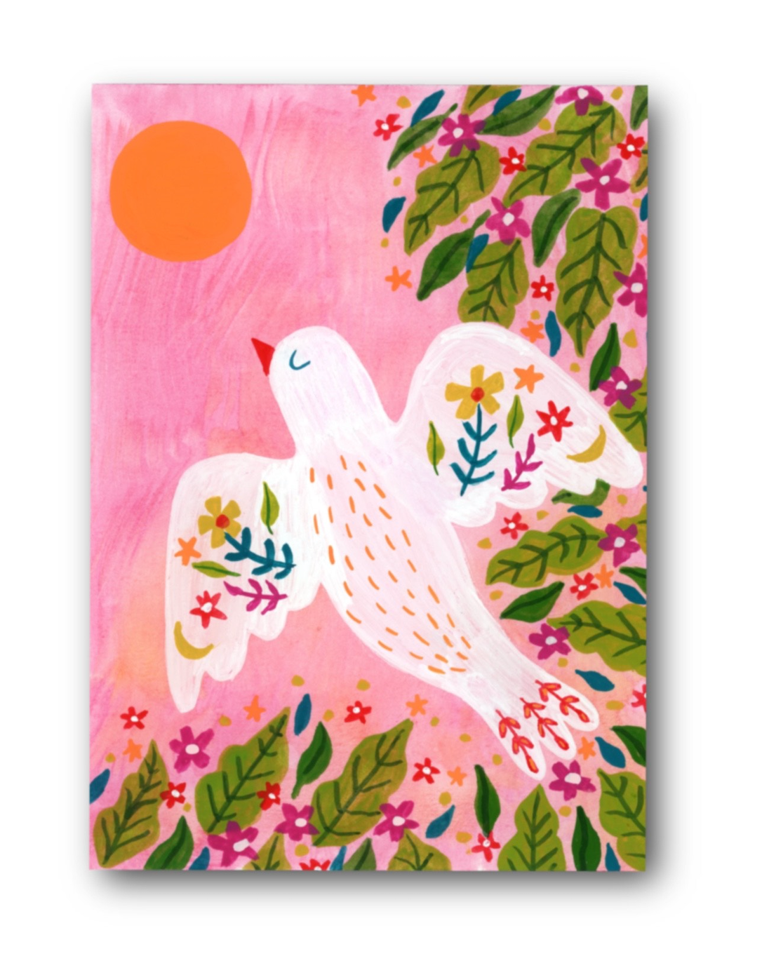 A5 ART PRINT FREE BIRD