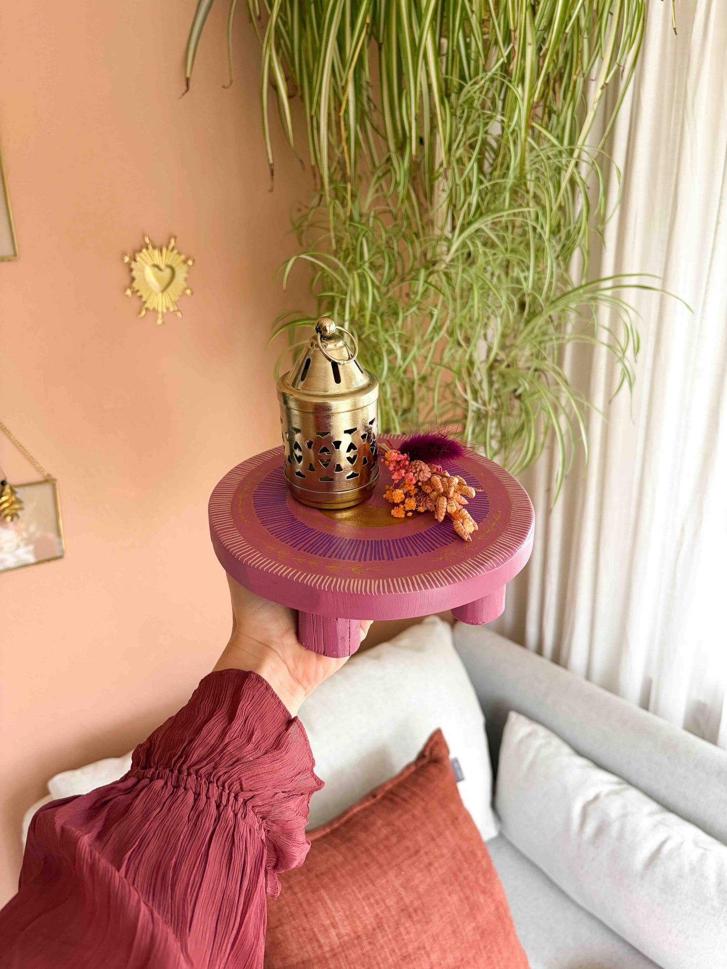 ROND TAFELTJE PINK MOON