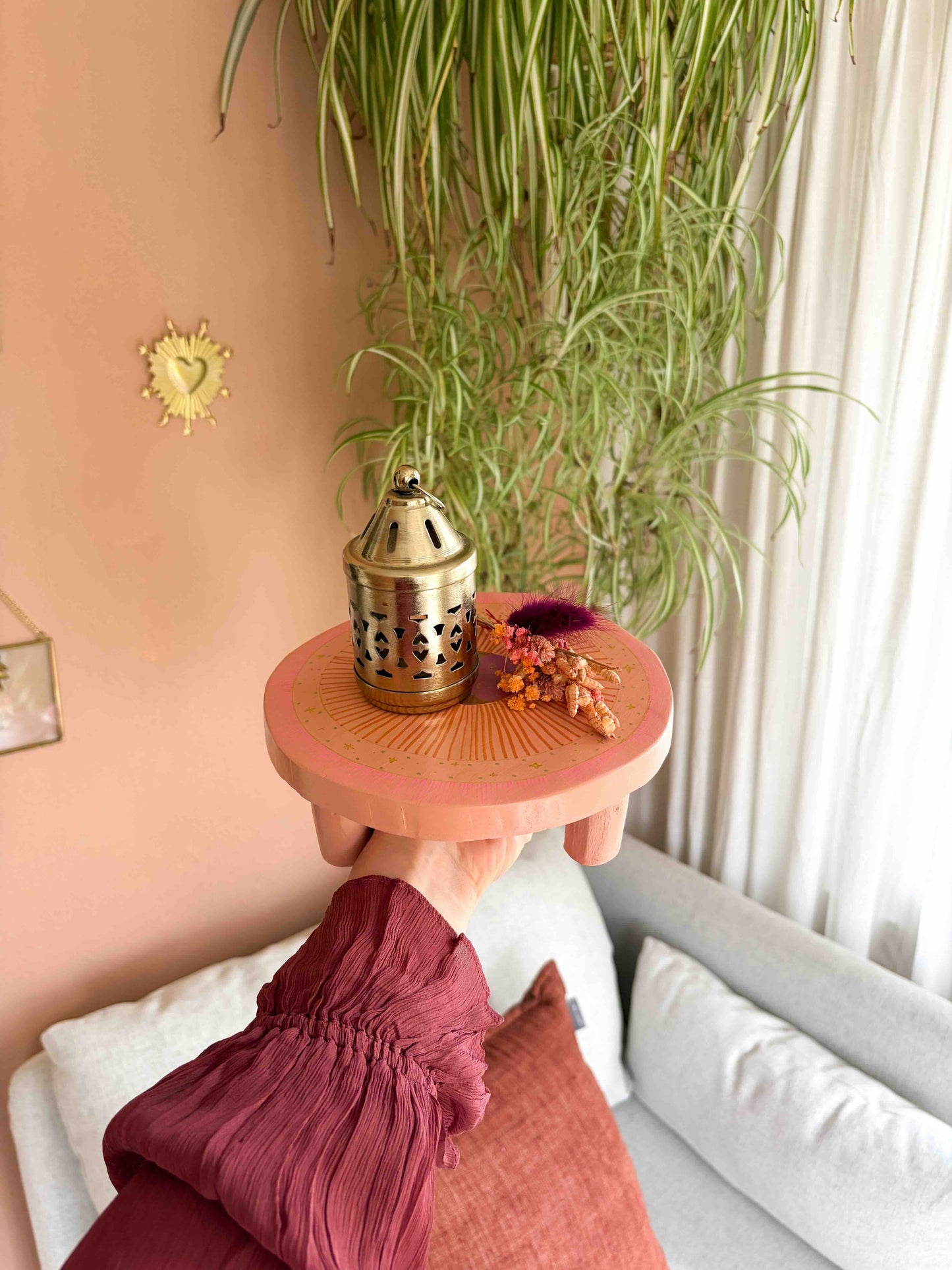 ROND TAFELTJE PINK MOON