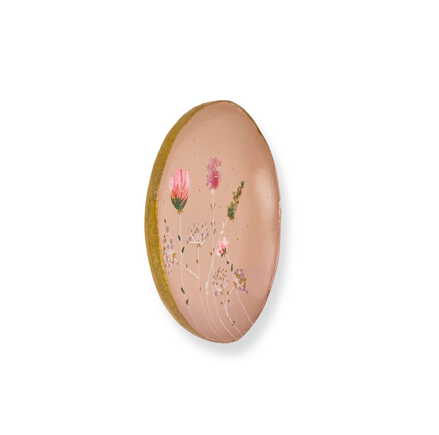 WANDBORD PINK FLOWERS