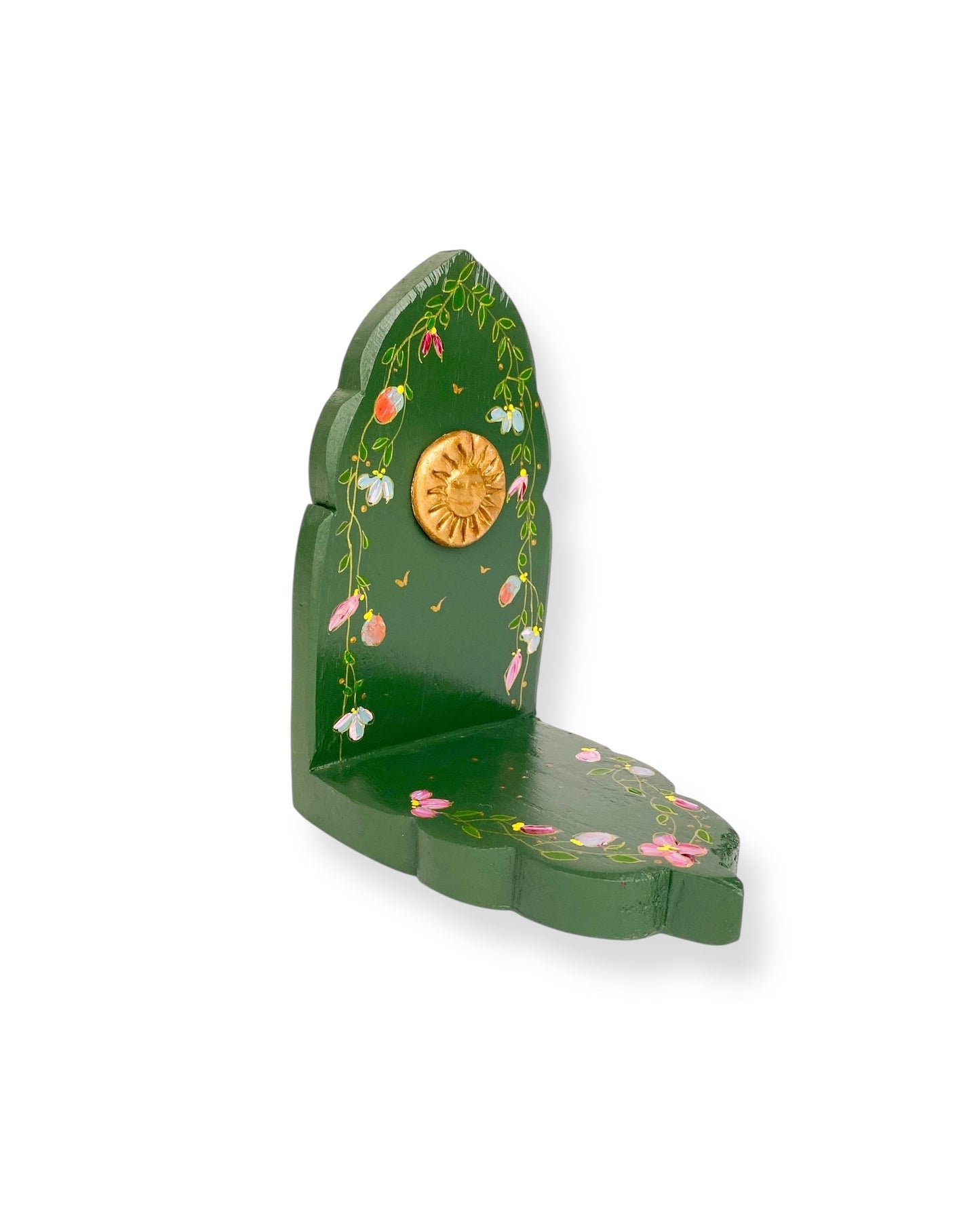 HOUTEN ALTAAR GREEN FLOWERS