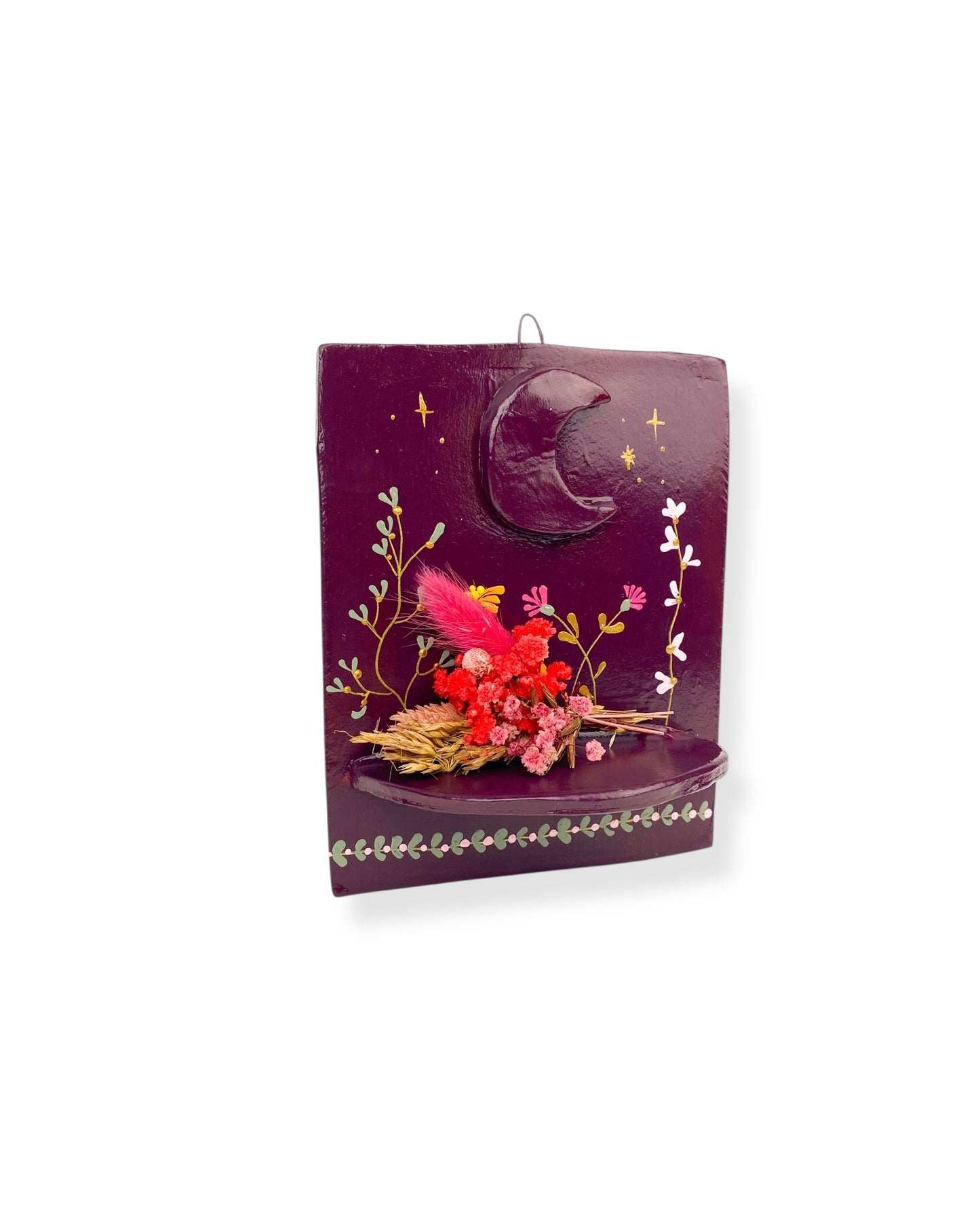 MUURORNAMENT PURPLE MOON