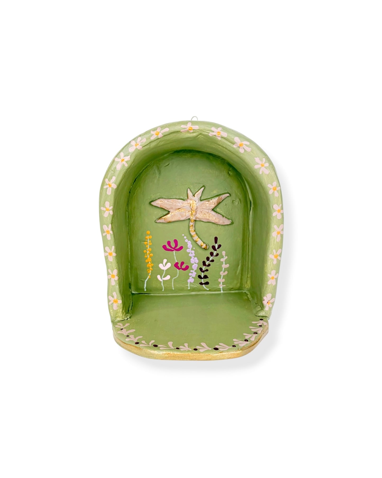 ALTAAR TEMPEL GREEN FLOWERS