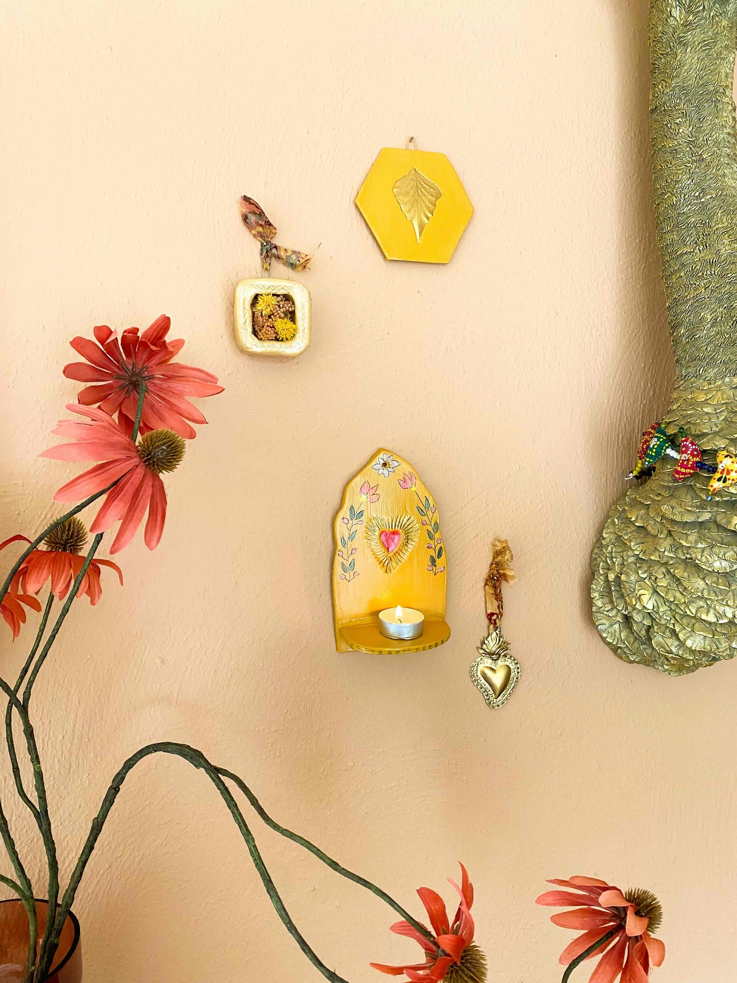 WAXINELICHTHOUDER HART