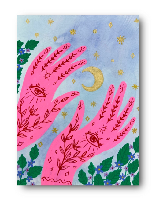 A5 ART PRINT MAGIC MOON