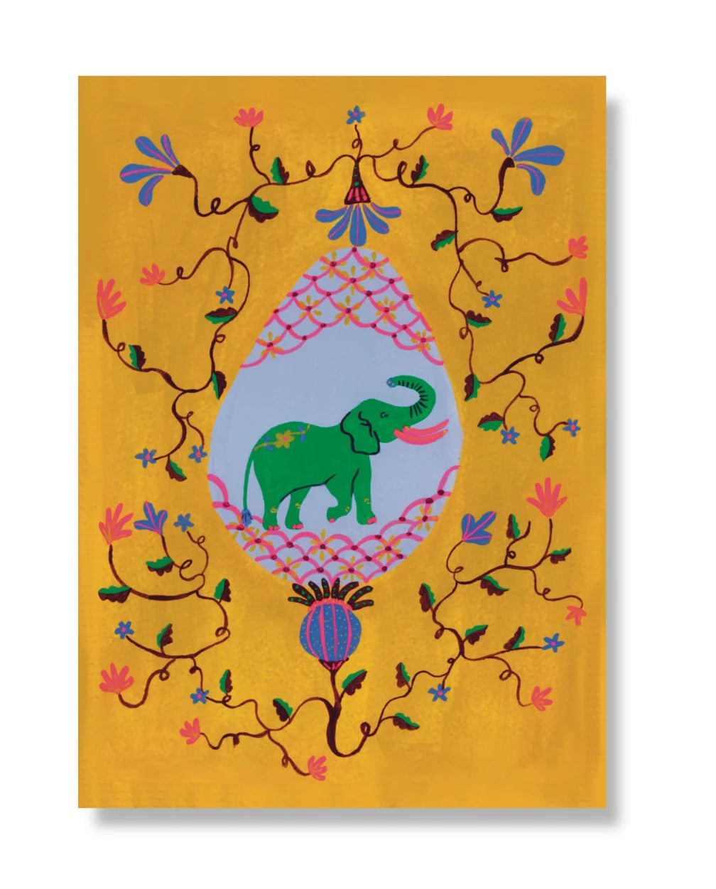 A4 ART PRINT MAGISCHE OLIFANT