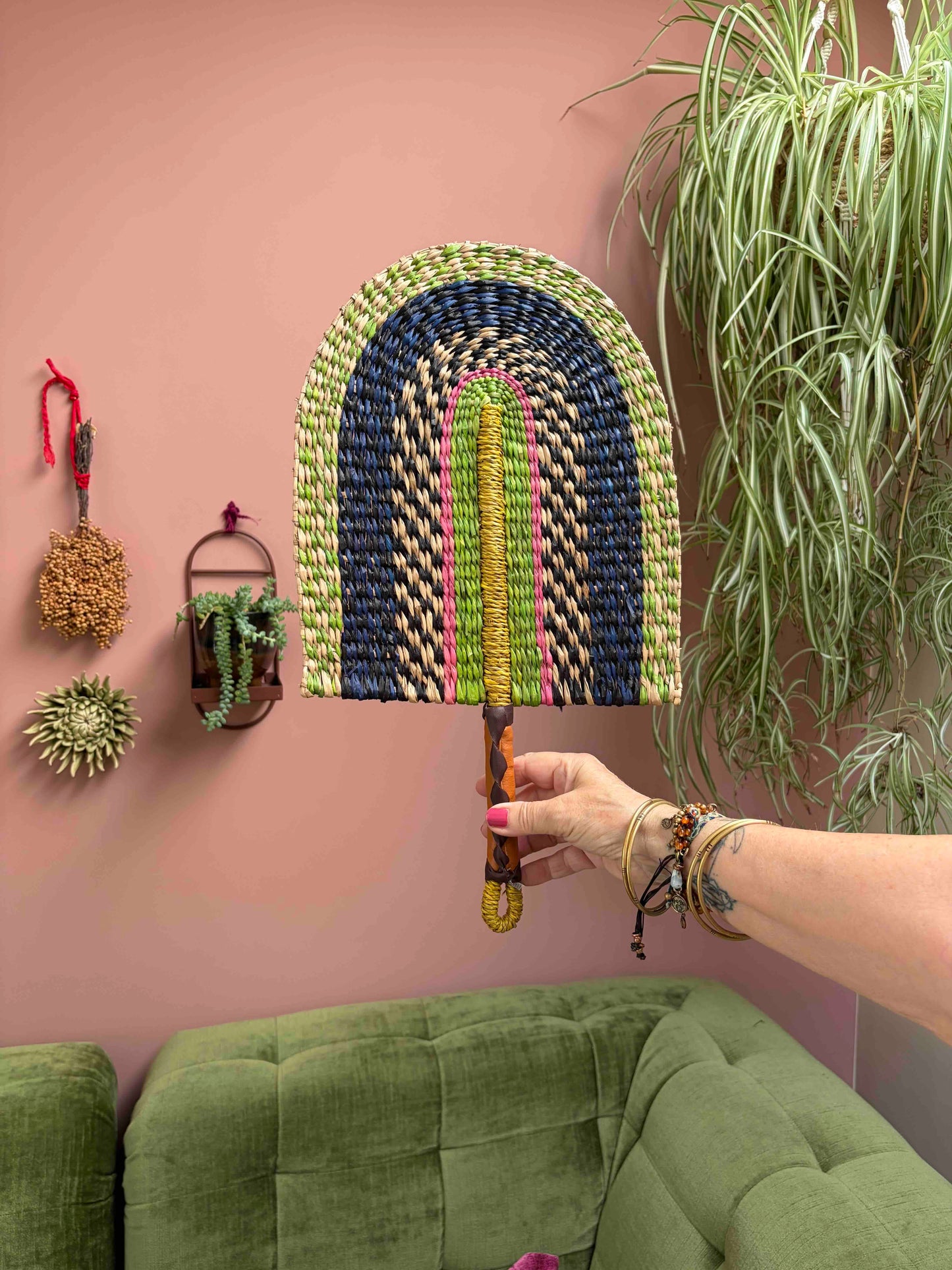 WANDDECORATIE WAAIER GREEN