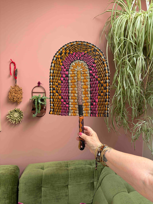 WANDDECORATIE WAAIER PINK