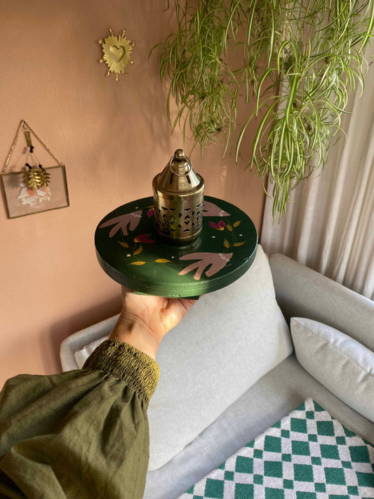 ROND TAFELTJE FLOWERS