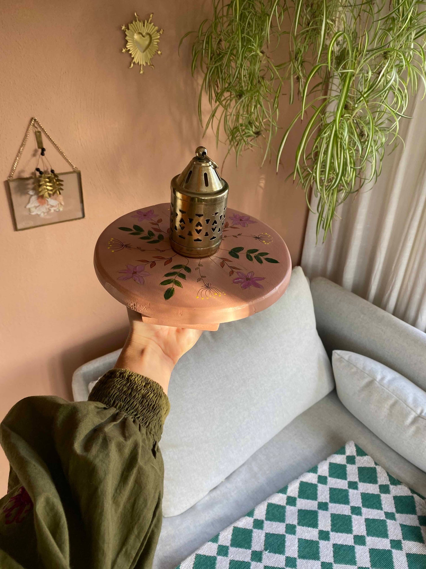 ROND TAFELTJE MOONFLOWER