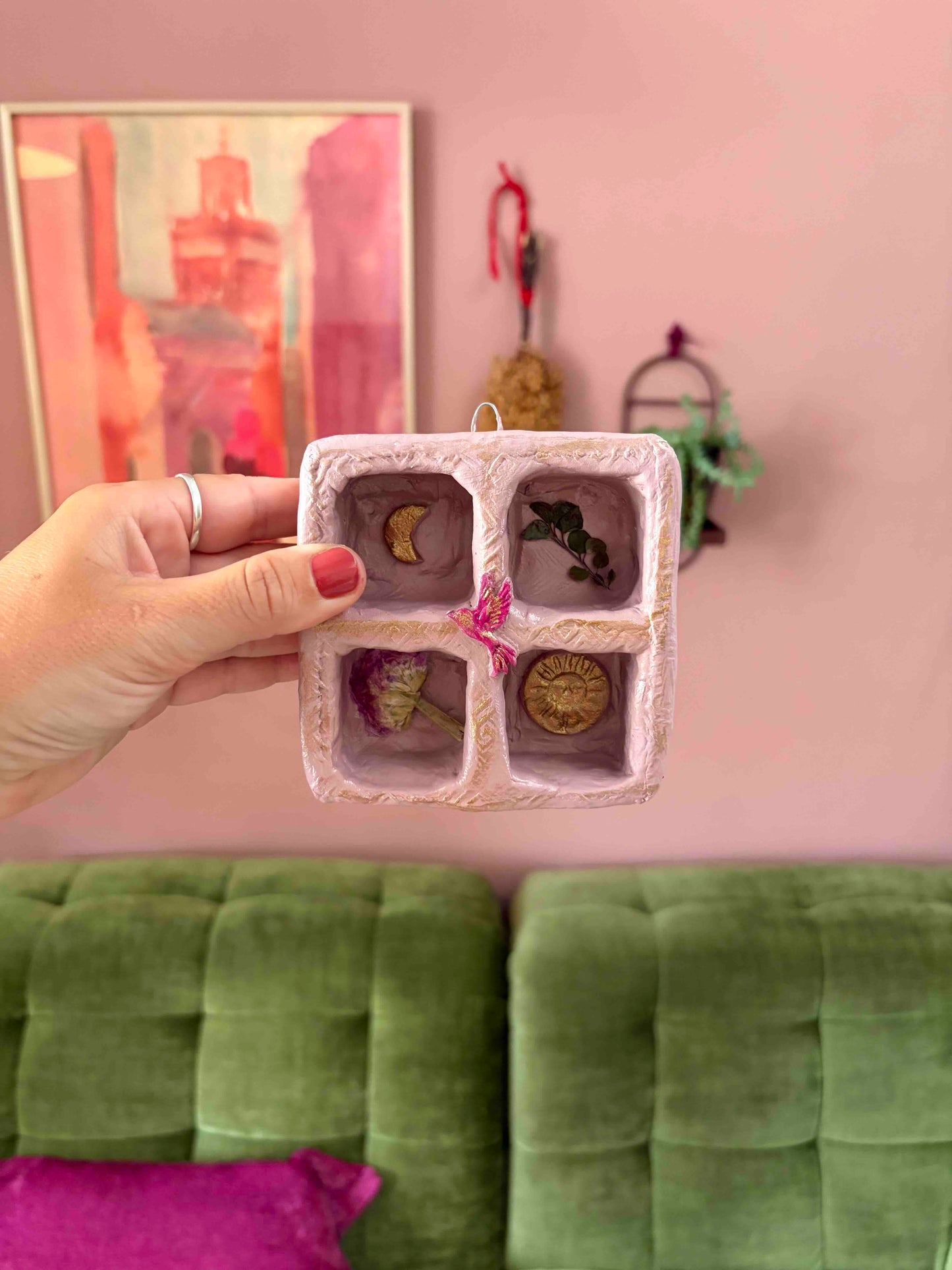 VAKKENKAST MINI PINK
