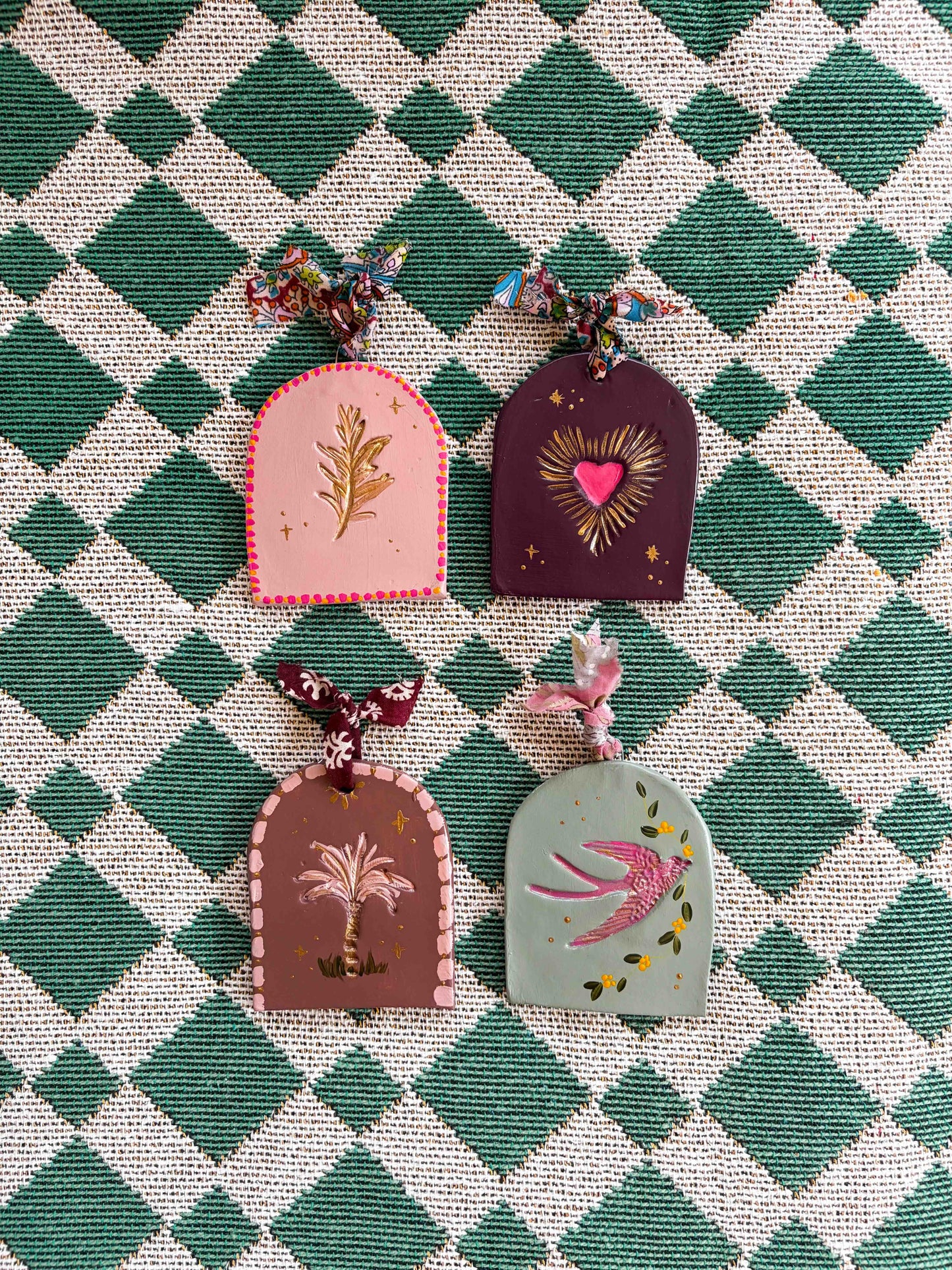 WANDHANGER PLUM PALM