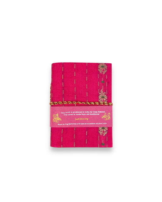 NOTEBOOK SMALL VINTAGE SARI PINK