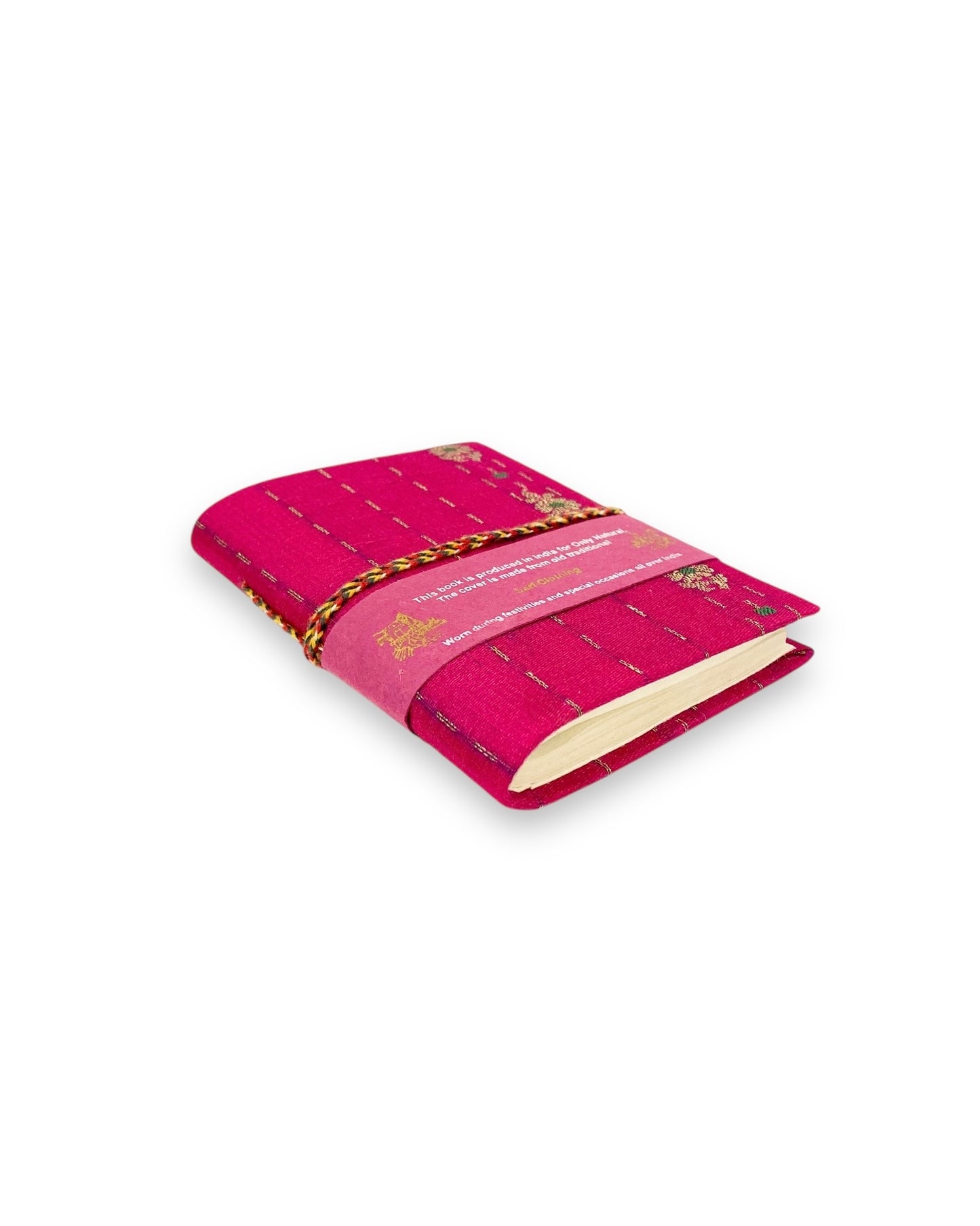 NOTEBOOK SMALL VINTAGE SARI PINK