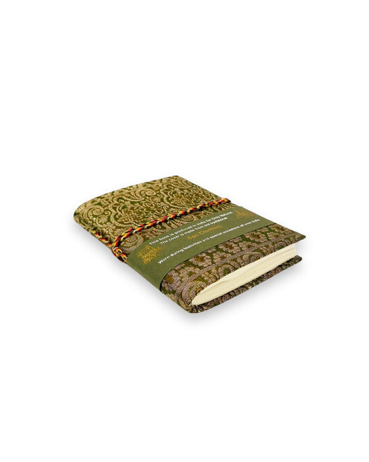 NOTEBOOK SMALL VINTAGE SARI GREEN