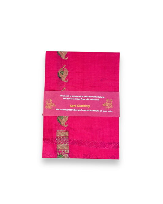 NOTEBOOK MEDIUM VINTAGE SARI PINK