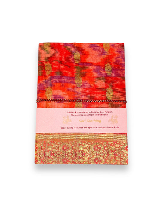 NOTEBOOK LARGE VINTAGE SARI PINK