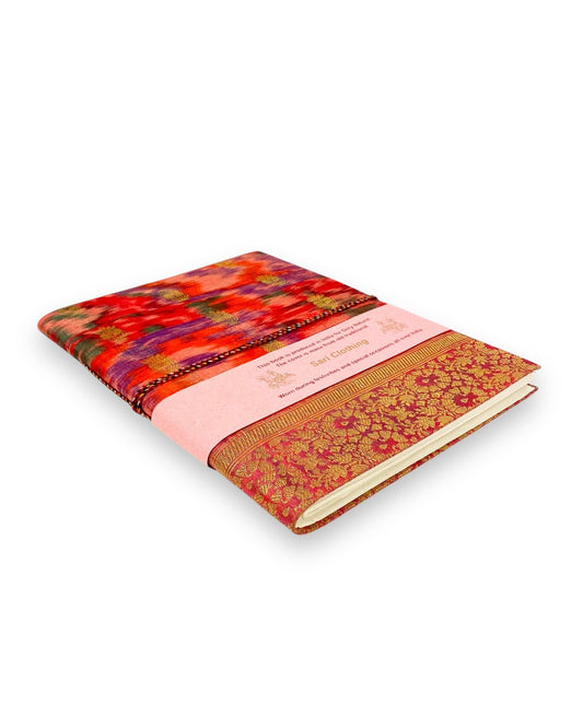 NOTEBOOK LARGE VINTAGE SARI PINK