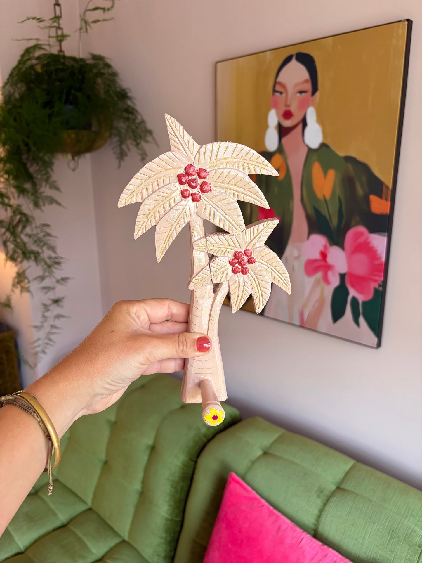 WANDHAAK SOFT PINK PALM