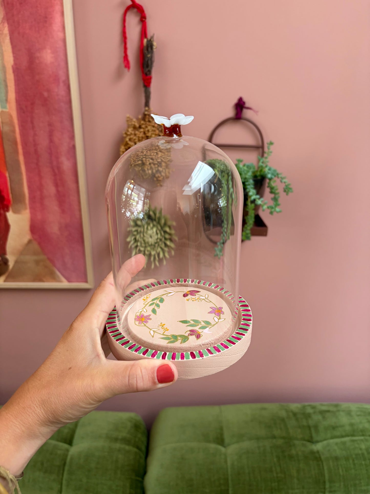 STOLP SOFT PINK FLOWERS