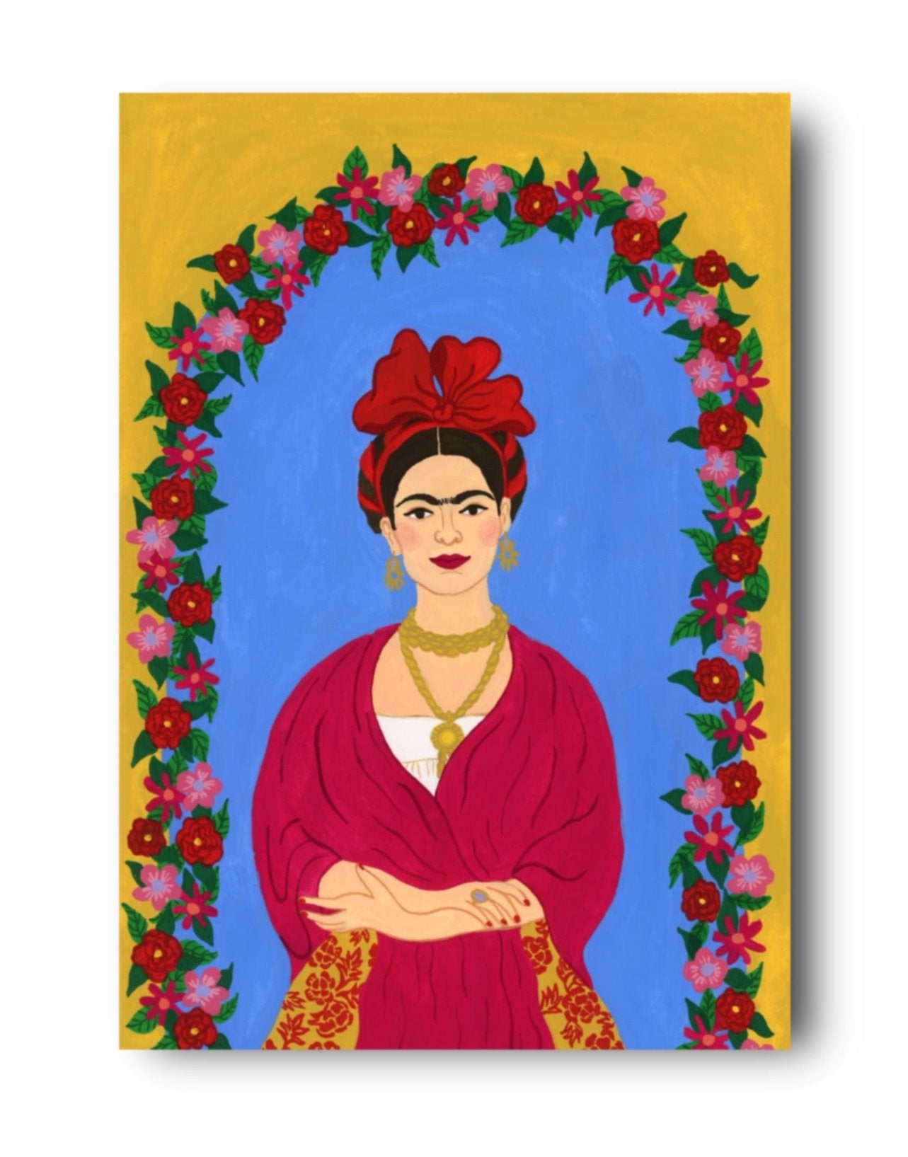 A5 ART PRINT FRIDA KAHLO