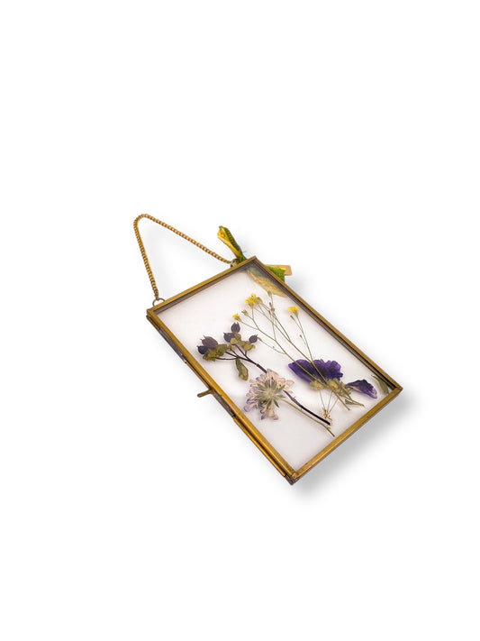 FRAME DRIED FLOWERS M