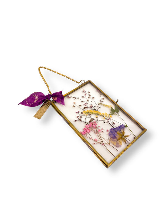 FRAME DRIED FLOWERS M