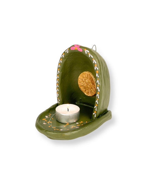 ALTAAR TEMPEL GREEN FLOWERS