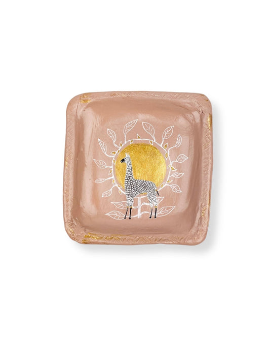 MUURHANGER BEIGE LAMA