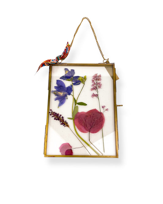 FRAME DRIED FLOWERS M