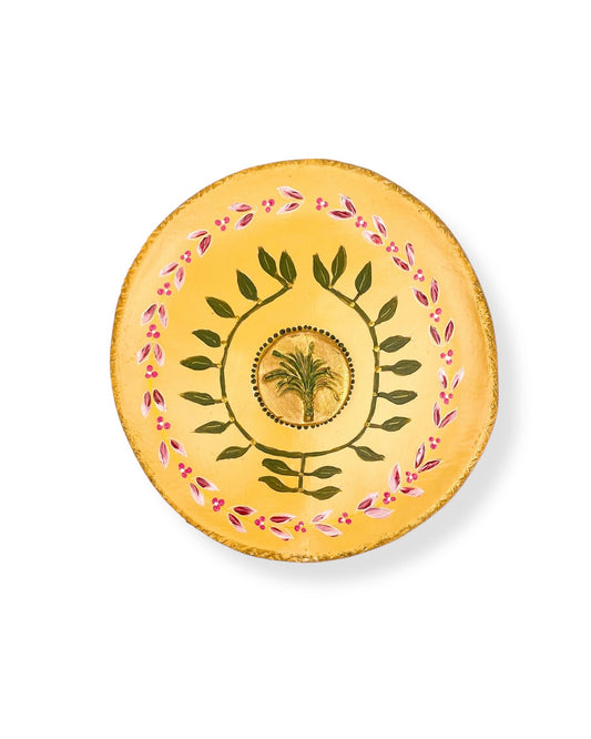 XL WANDBORD YELLOW BLOOM