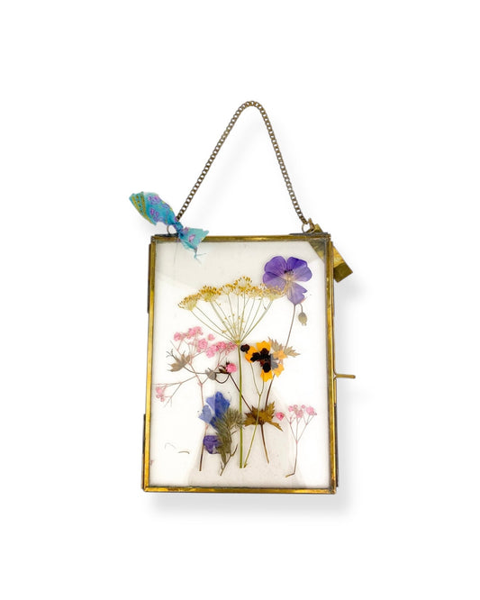 FRAME DRIED FLOWERS M