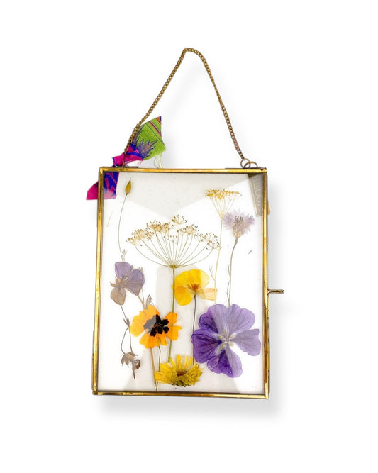 FRAME DRIED FLOWERS L