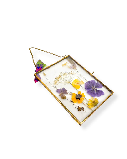 FRAME DRIED FLOWERS L