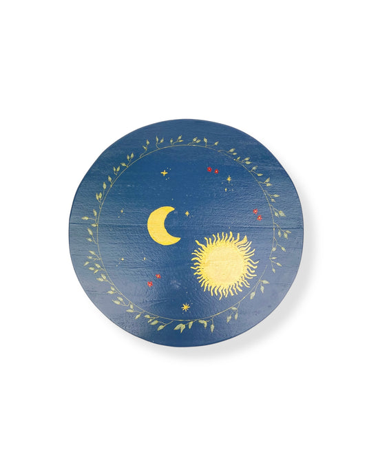 ROND TAFELTJE MIDNIGHT MOON