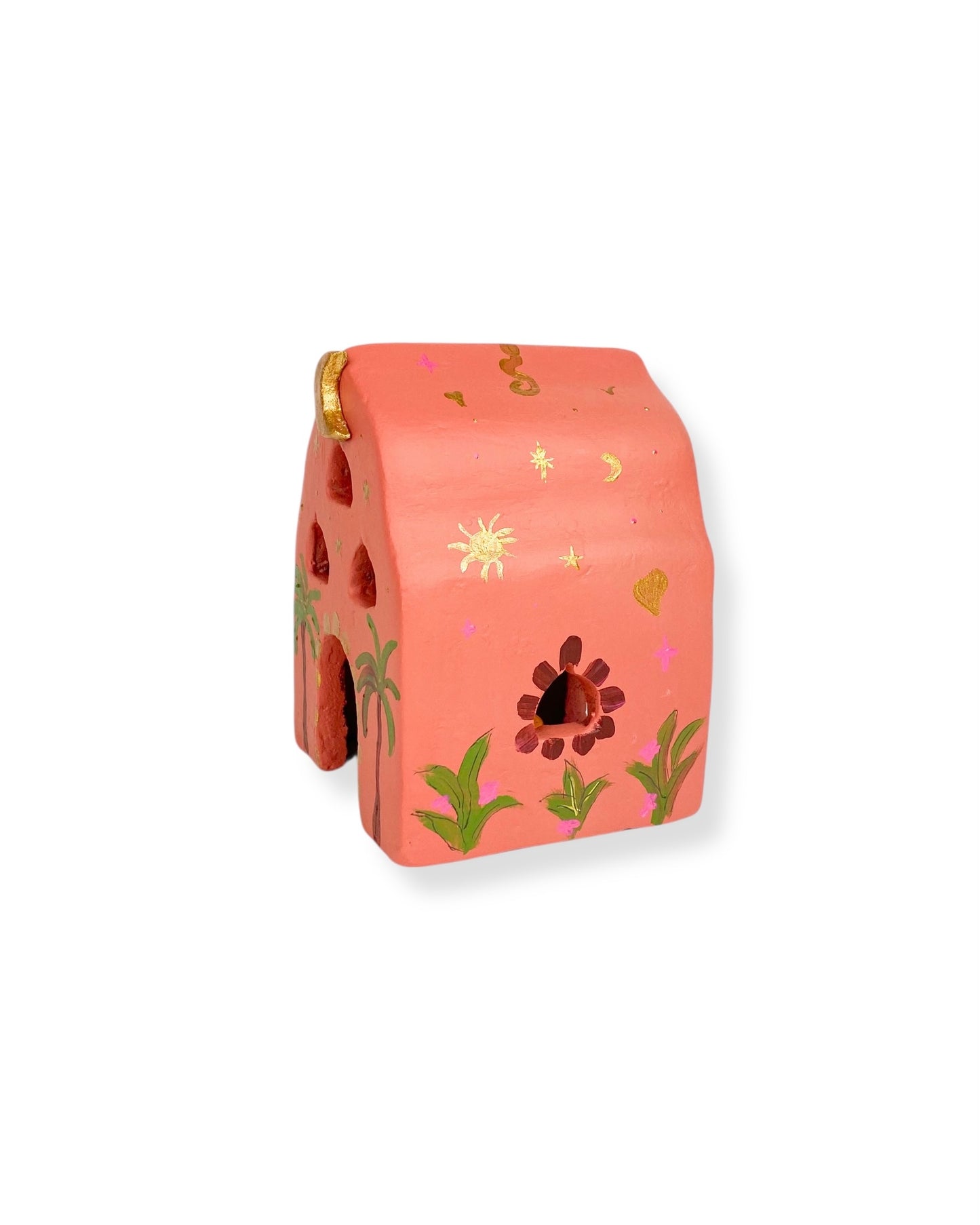 WAXINELICHT HUISJE PALM