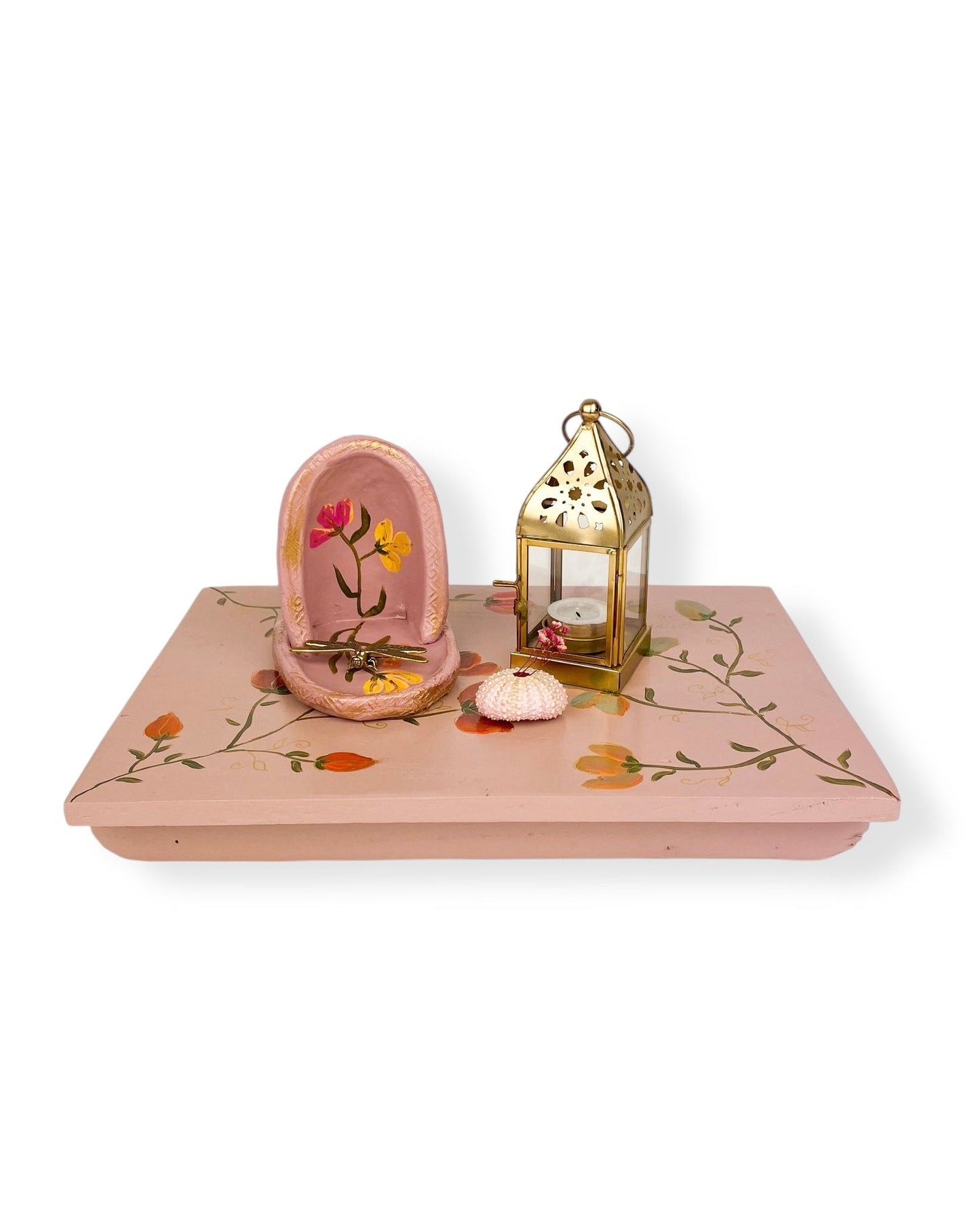 LANGWERPIG TAFELTJE FLOWERS