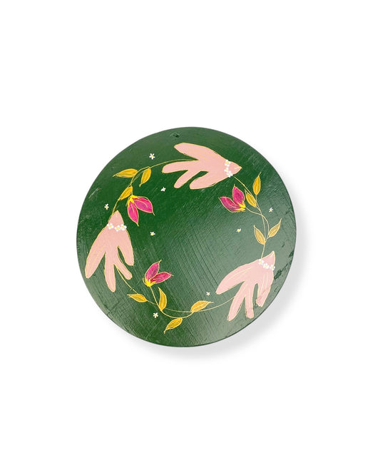 ROND TAFELTJE FLOWERS