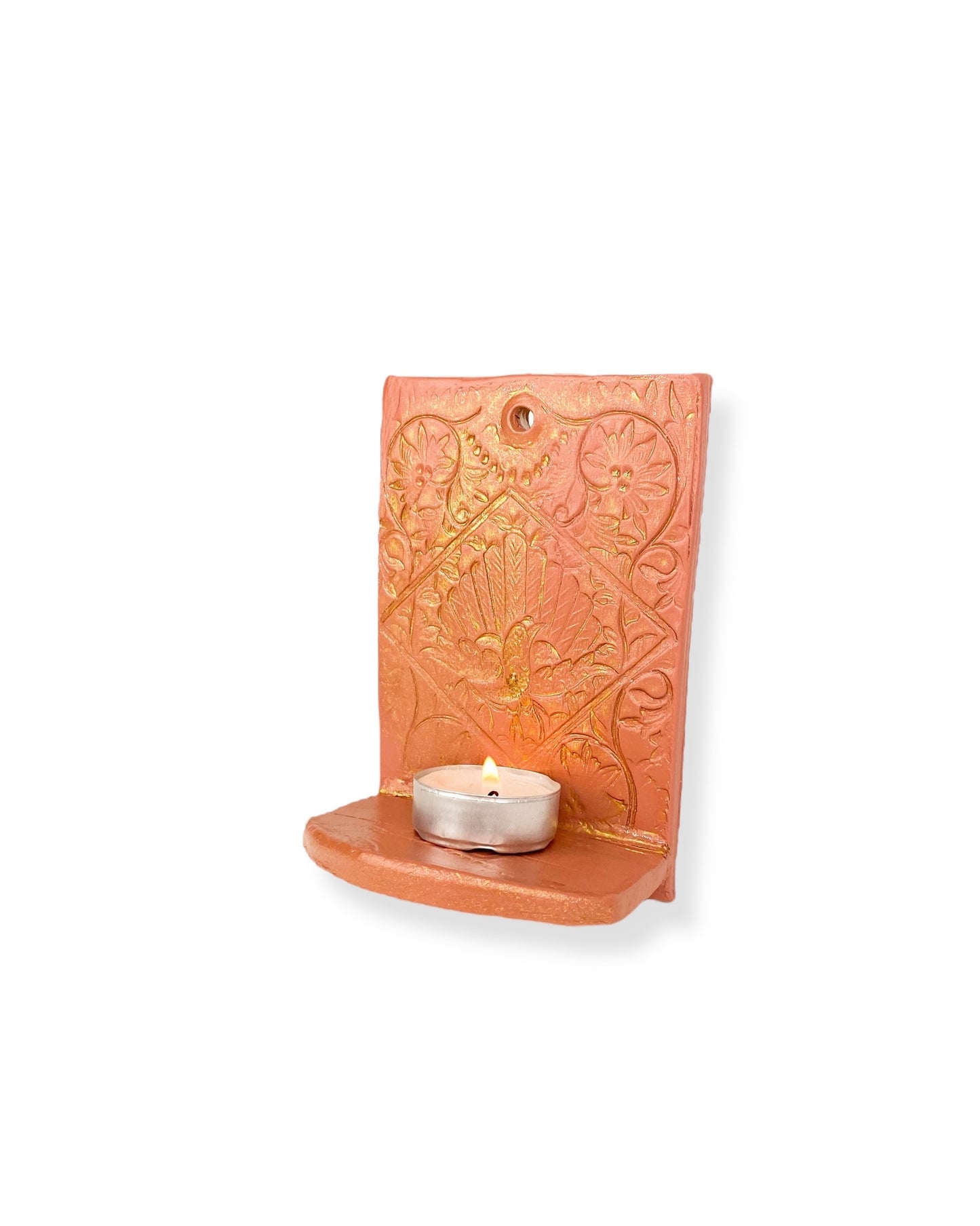 WAXINELICHTHOUDER PEACOCK