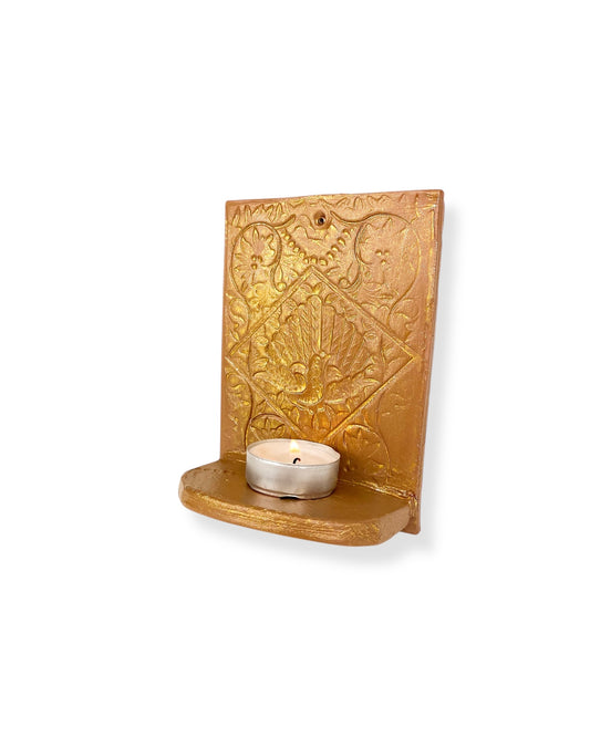 WAXINELICHTHOUDER PEACOCK