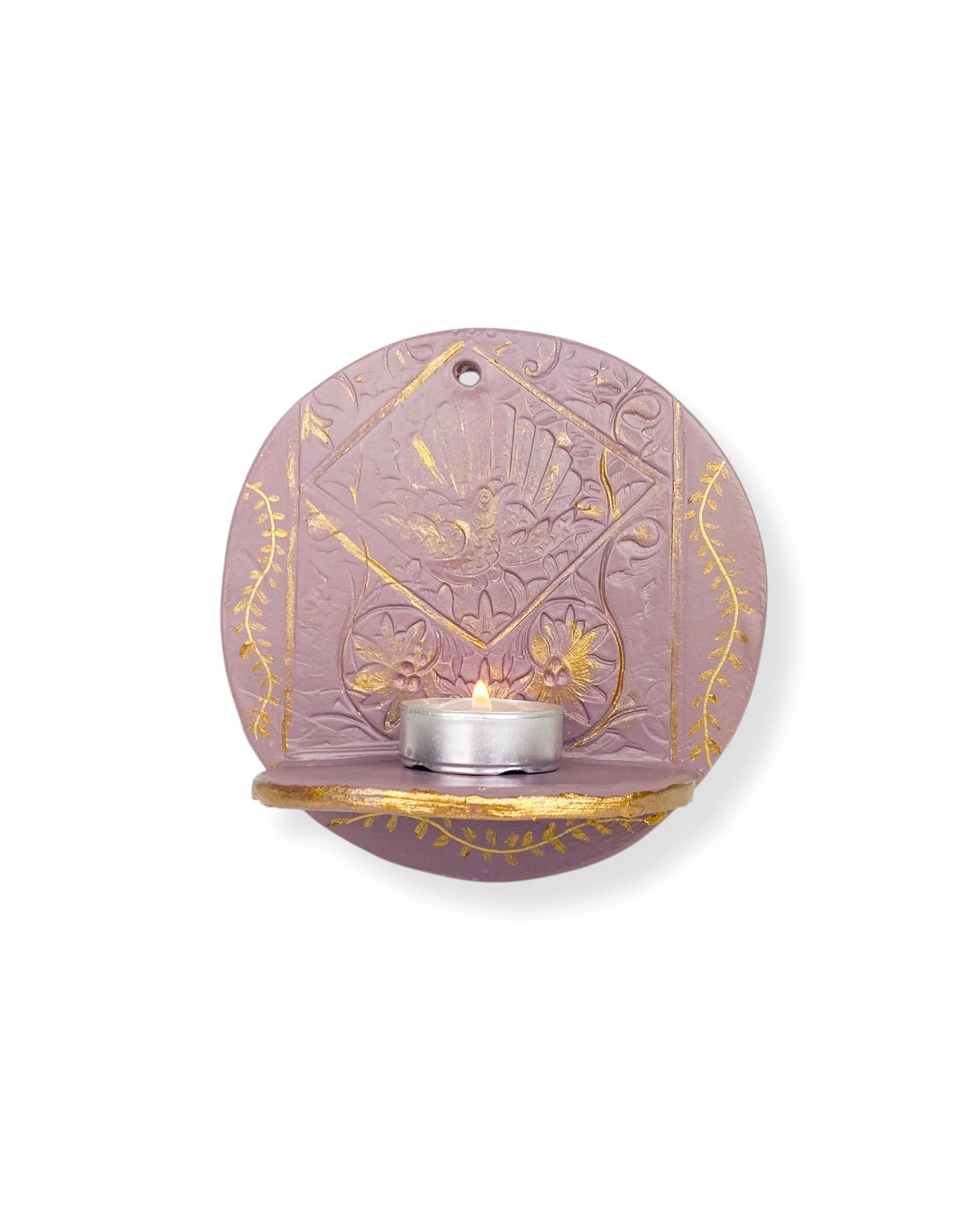 WAXINELICHTHOUDER PEACOCK