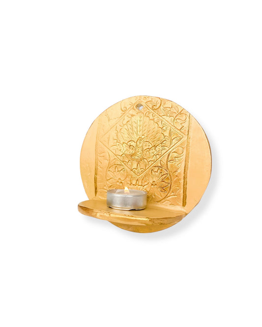 WAXINELICHTHOUDER PEACOCK