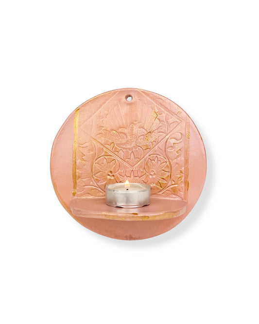 WAXINELICHTHOUDER PEACOCK