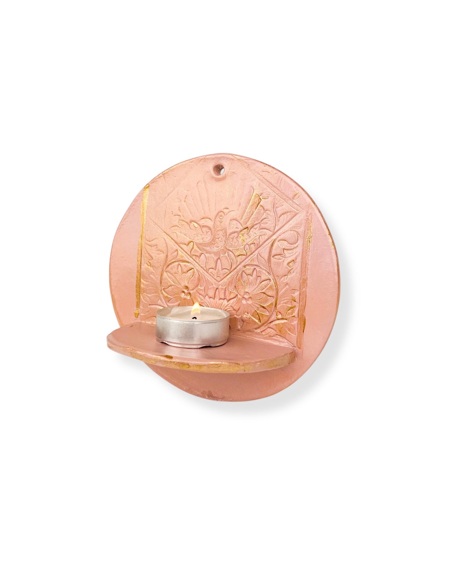 WAXINELICHTHOUDER PEACOCK