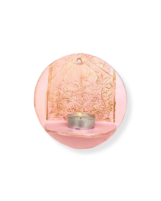 WAXINELICHTHOUDER PEACOCK