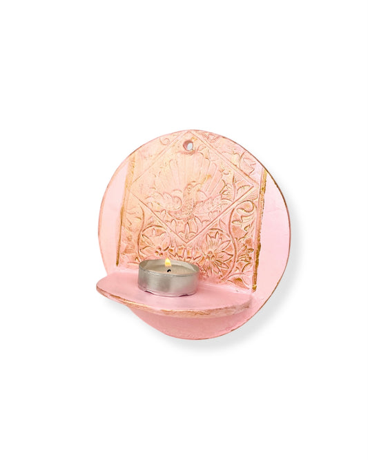 WAXINELICHTHOUDER PEACOCK