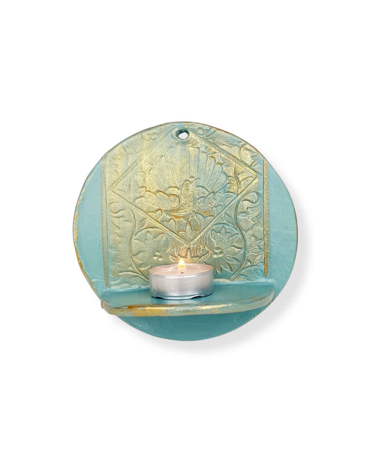 WAXINELICHTHOUDER PEACOCK