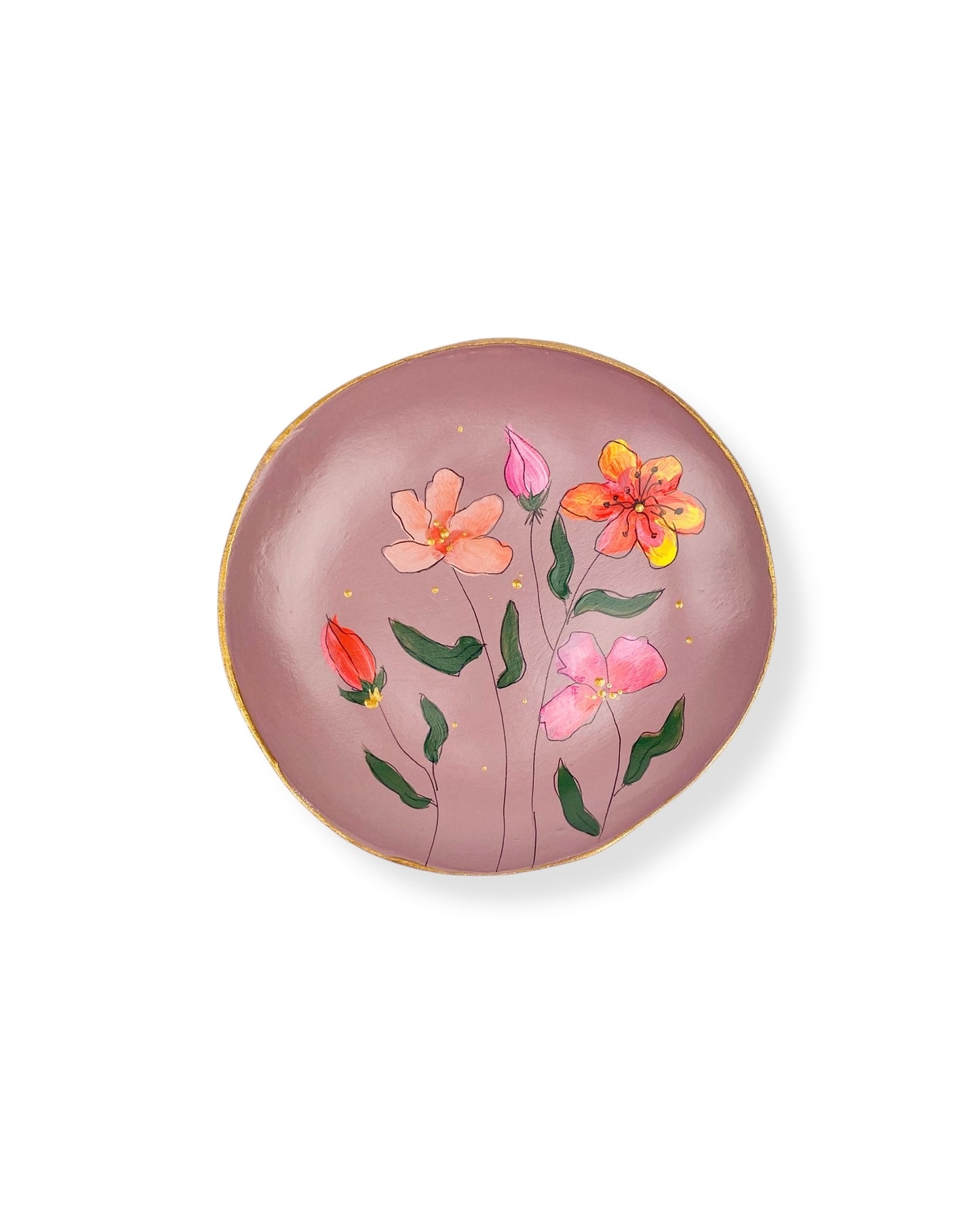 WANDBORD LILAC FLOWERS