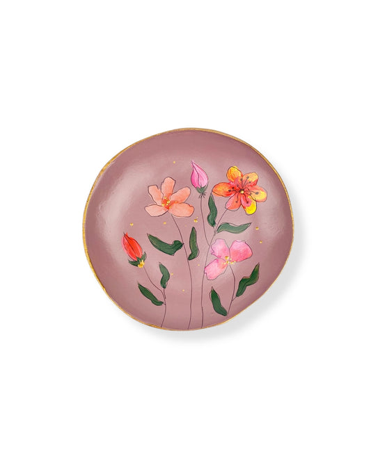 WANDBORD LILAC FLOWERS