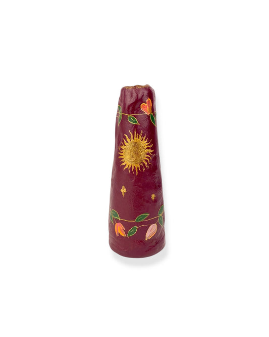 HANDGEMAAKT VAASJE PURPLE